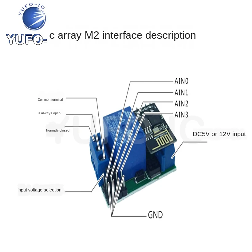 2pcs ESP8266 wifi IoT Relay Control Panel With The App Is Available In The Analog-to-Digital Sensor Intelligent Irrigation