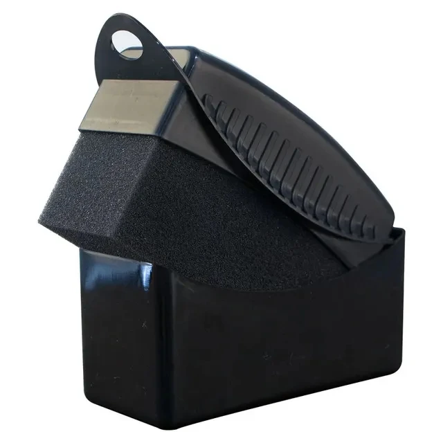 Auto Rad Polieren Wachsen Schwamm bürste mit Abdeckung abs Waschen Reinigung Reifen Kontur Dressing Applikator Pads Detail Zubehör