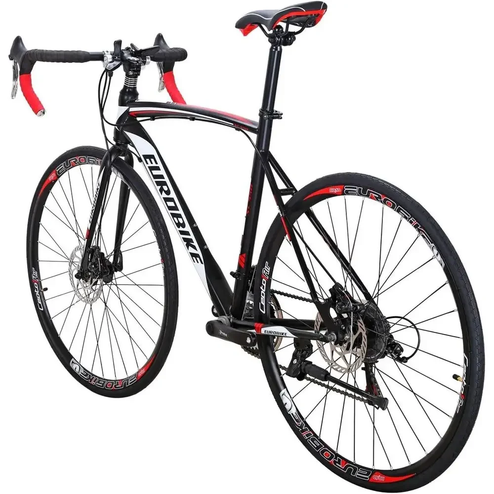

21-Speed XC550 Dual Disc Road Bike with 54CM Frame and 3-Spoke Wheels