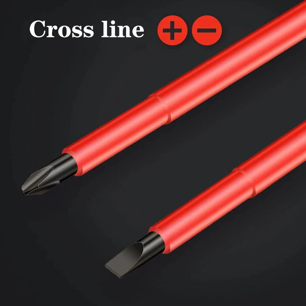 

Многофункциональный набор изолированных отверток, 6 шт., 1000 В, линейная и корректирующая винтовая головка, магнитная отвертка, портативные инструменты для электрика