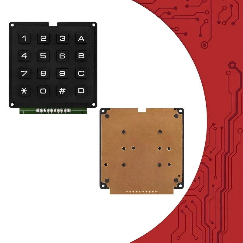 4x4 Matrixen Array 16 Toetsen Knop Toetsenbord Toetsenbord Modules voor Elektrische DIY K1KF