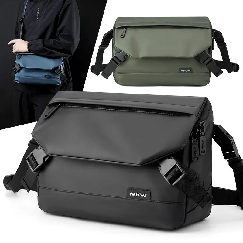

Waterproof Anti Scratch Chest Bag Men's Large Capacity Crossbody Shoulder Bag Outdoor Hiking School Summer Messengers Bag