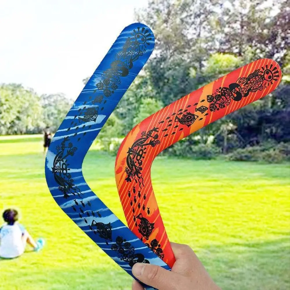 Fast Catch Returning Flying Boomerang Toy V-Shaped Profesional V Shaped Boomerang EVA Funny Children's Boomerang Toy