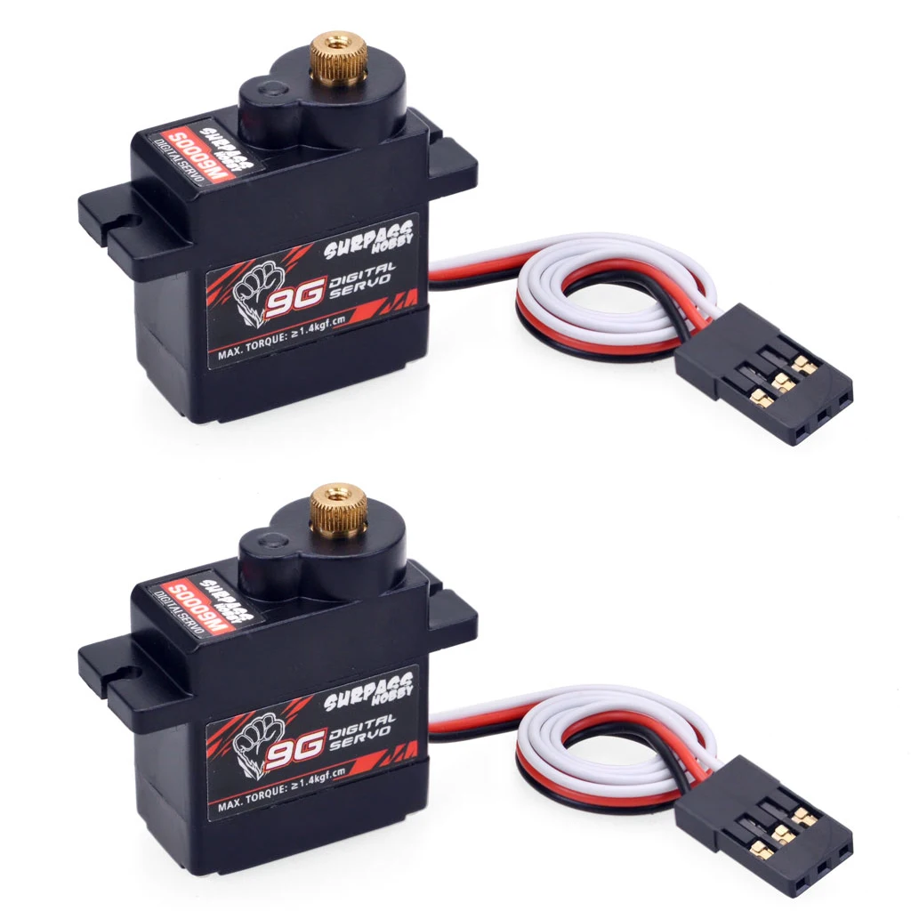SURPASS Hobby Digitale Servo 9G 17G 25G Metal Gear micro Servo Hoog Koppel 4.8-6V voor 1/8 1/10 RC Auto Vliegtuig Robot Zweefvliegtuig