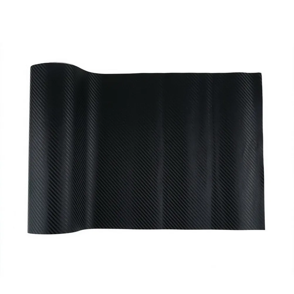 

Premium Carbon Fiber Vinyl Wrap Roll 12x50 Inch Self Adhesive Waterproof Car Sticker for Vehicle Dashboard Door Handle