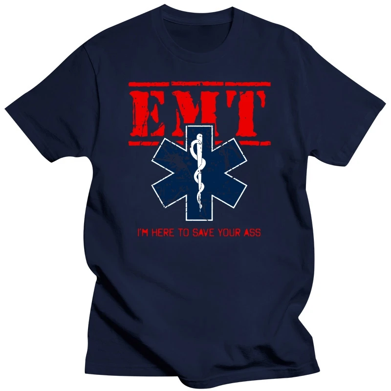 2019 Summer Emt T-Shirt Paramedic Emergency Technician Ambulance Medical Services Humor Tee Tees