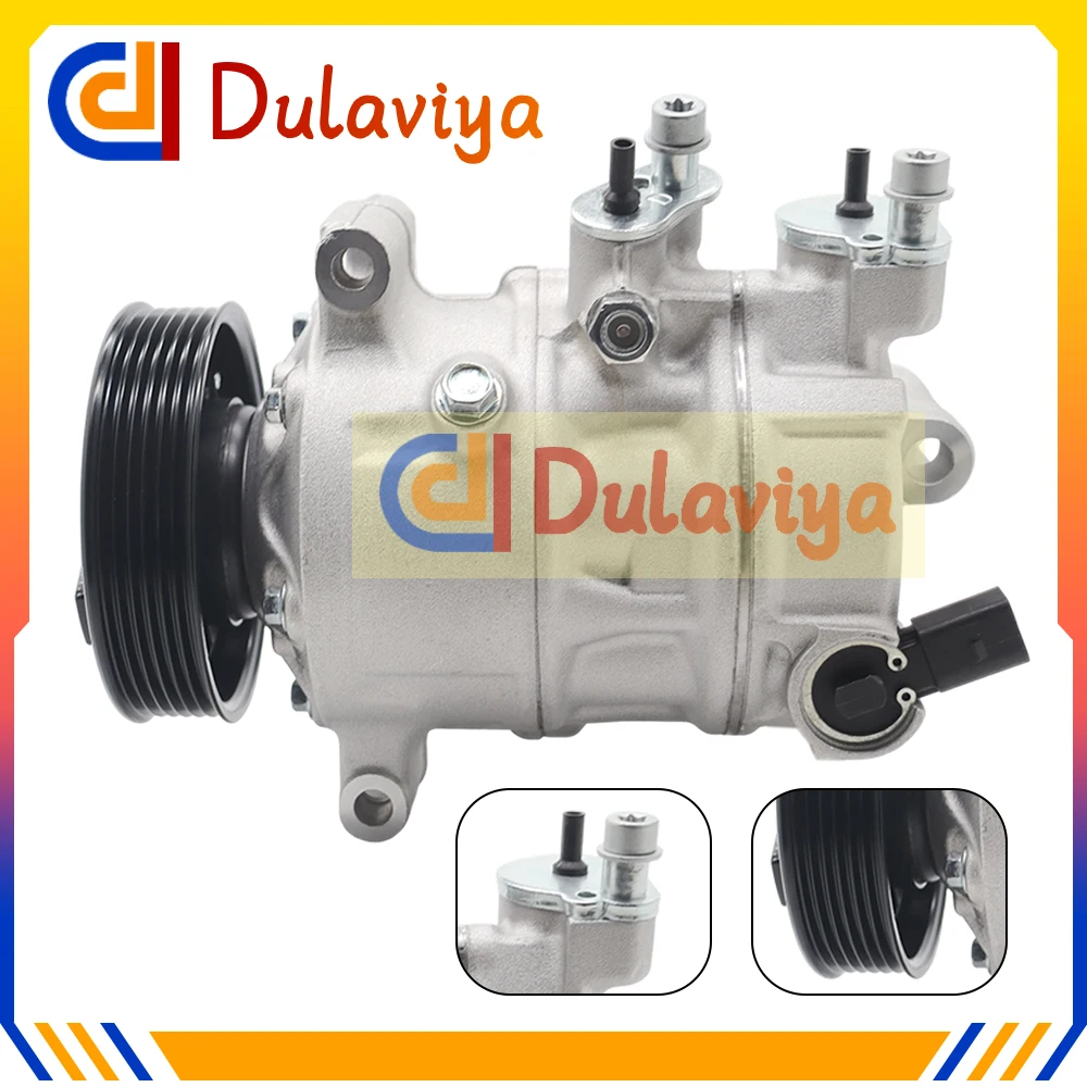 

Компрессор кондиционера для VW Volkswagen Beetle CC Golf Jetta Tiguan Audi A3 PQ35PQ46 1K0820859S 1K0 820 859S 1K0820803E