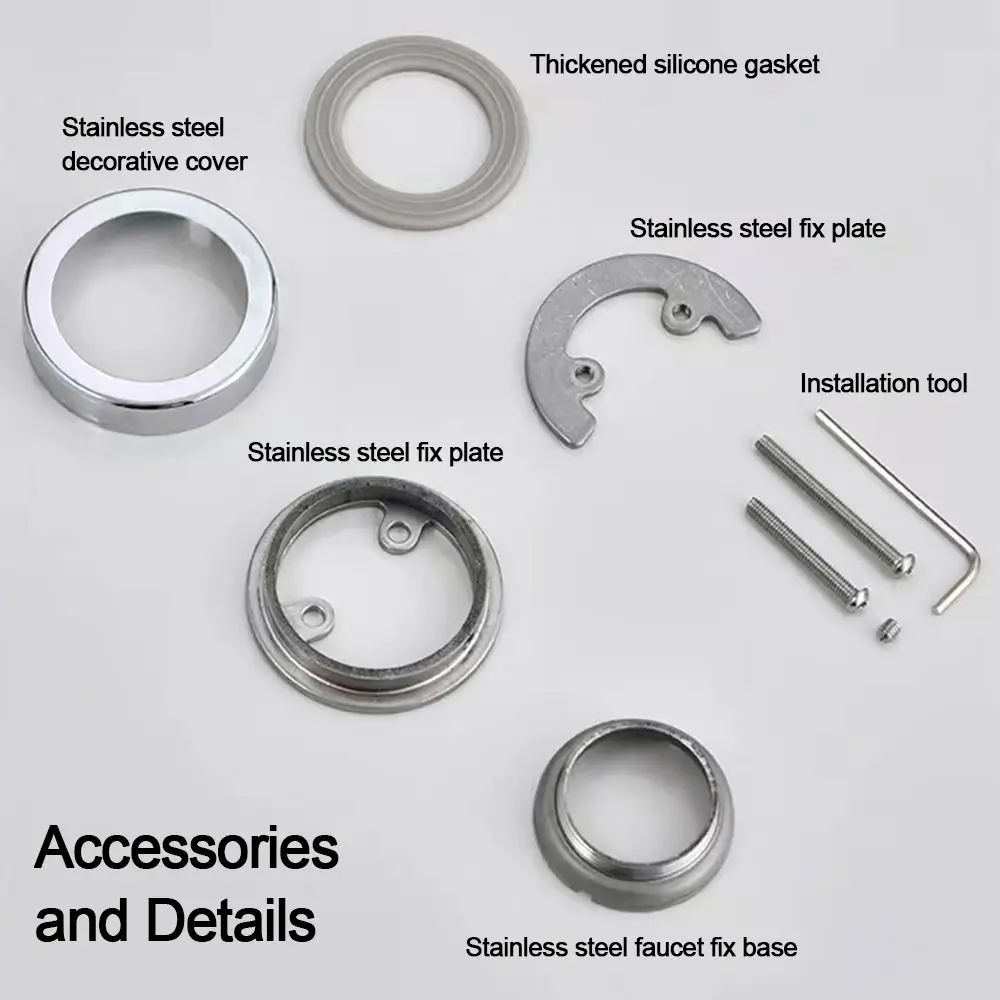 

Quick Install Fixed Base Nut Fastening Circlip Faucet Anti-loosing Faucet Installation Fastener Repair Tool