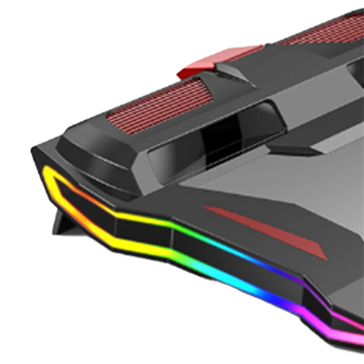 2025+ Cooler Heatsink for Gaming Laptop Base RGB Light Colorful High Air Fan Cooling Radiator