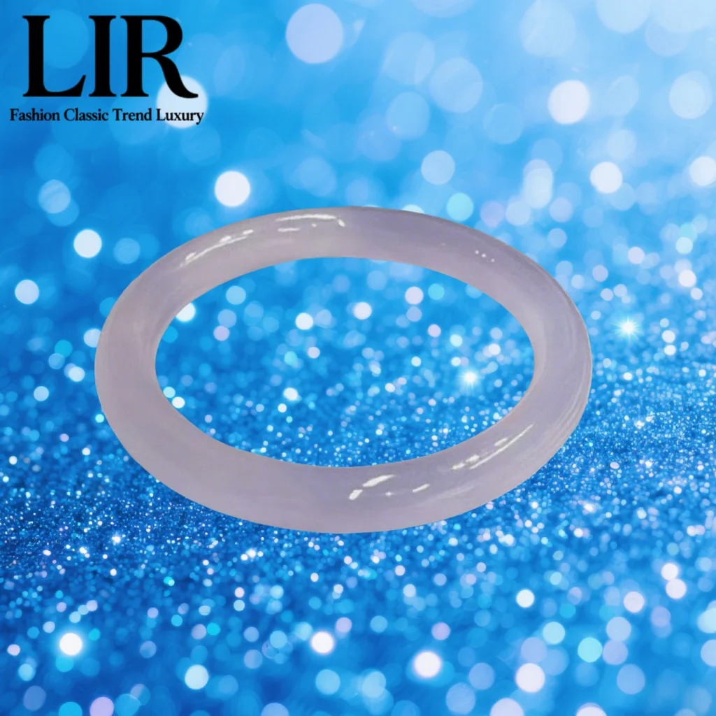 

LIR Imperial Purple Natural Chalcedony Bracelet Women's Lucky Purple Auspicious Vibe Elegant Sophisticated Design Gift Box