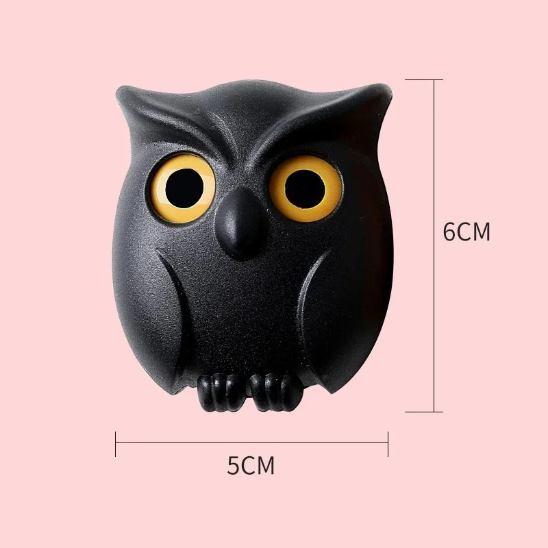 Multifunction Owl Shape Key Holder Hook Keychain Home Organizer Hanger Decoration Magnetic Hanging Wall Mounted Key Holder Wall