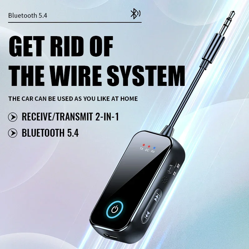 yZ[zBluetooth 5.4 I[fBIM@ƎM@ 2 In 1 CX 3.5mm Aux I[fBI A_v^[ Bluetooth M@ er  wbhtHp