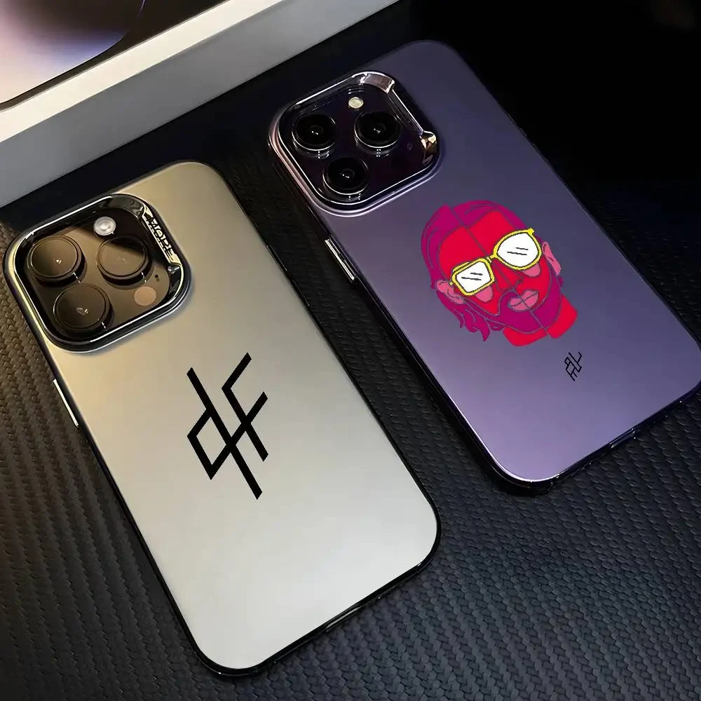 Funda esmerilada P-PNL QLF Rapper Singer a prueba de golpes para iPhone 17 Air 16 E 15 14 Plus 13 12 Mini 11 Pro Max cubierta de silicona acrílica