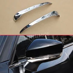 Chrome Exterior Side Rearview Mirror Trims Molding For Mazda 2017-2025 CX-5 / 2016-2023 CX-9