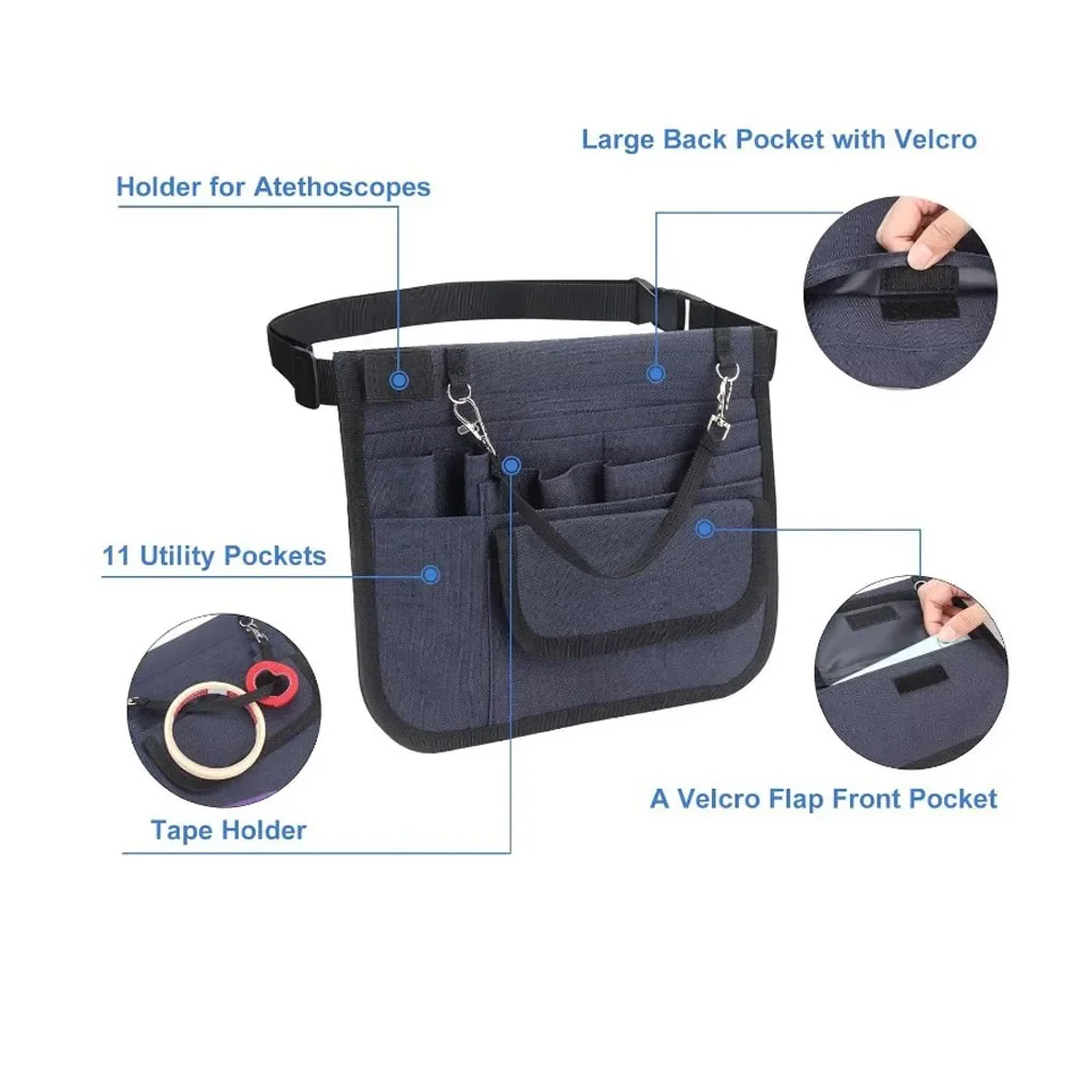 DIY Projects Hardware Organization Pocket Tool Bag Hanging Hardware Bag Quick Access Ample Capacity Compact And Convenient