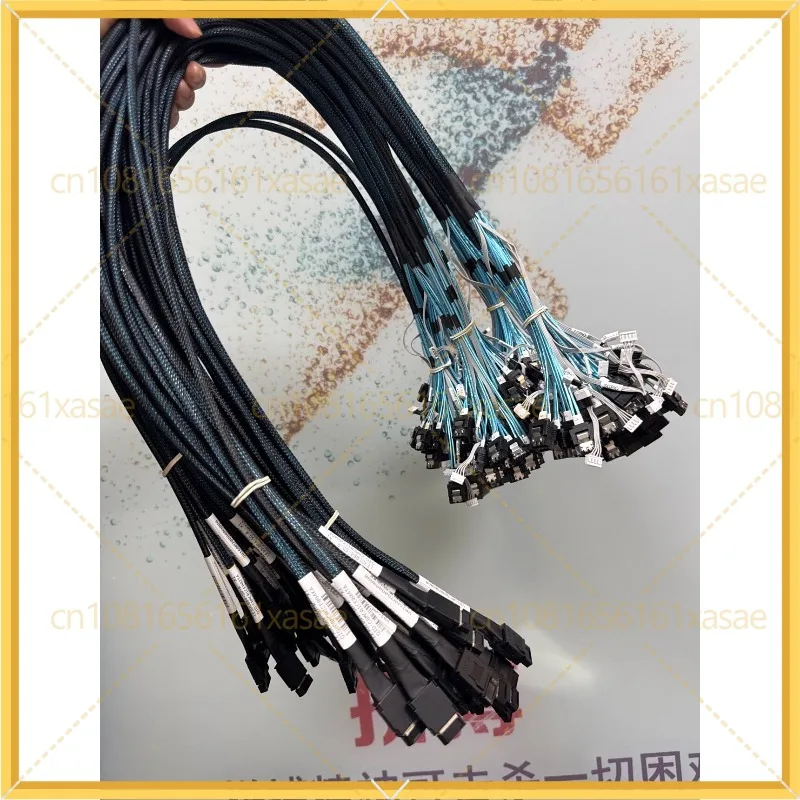 

1pcs For Inspur Server SFF-8611 To 4 SATA Reverse Cable 1 To 4 SATA Hard Drive Data Connection Wire