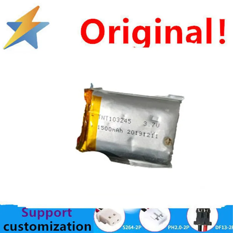 

buy more will cheap 3.7V polymer lithium 103245 driving recorder MP3 point reading pen 1500mAh recording pen two-wire head