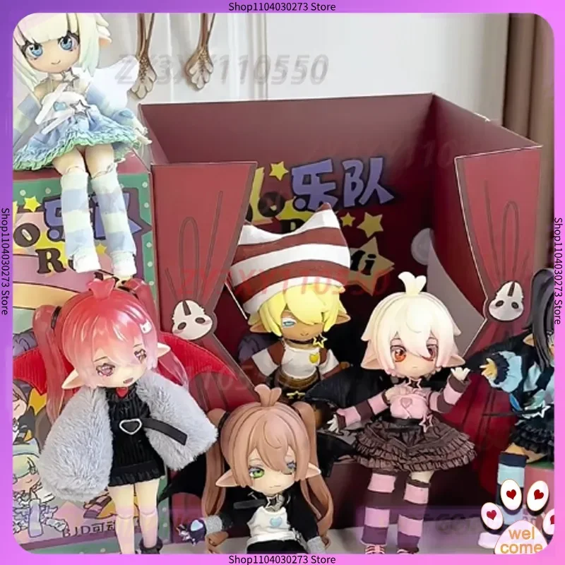 

Новое поступление Ufdoll12 очков Bjd слепая коробка Doremi Band серии куклы фигурки Коллекционные игрушки модные игрушки подарки