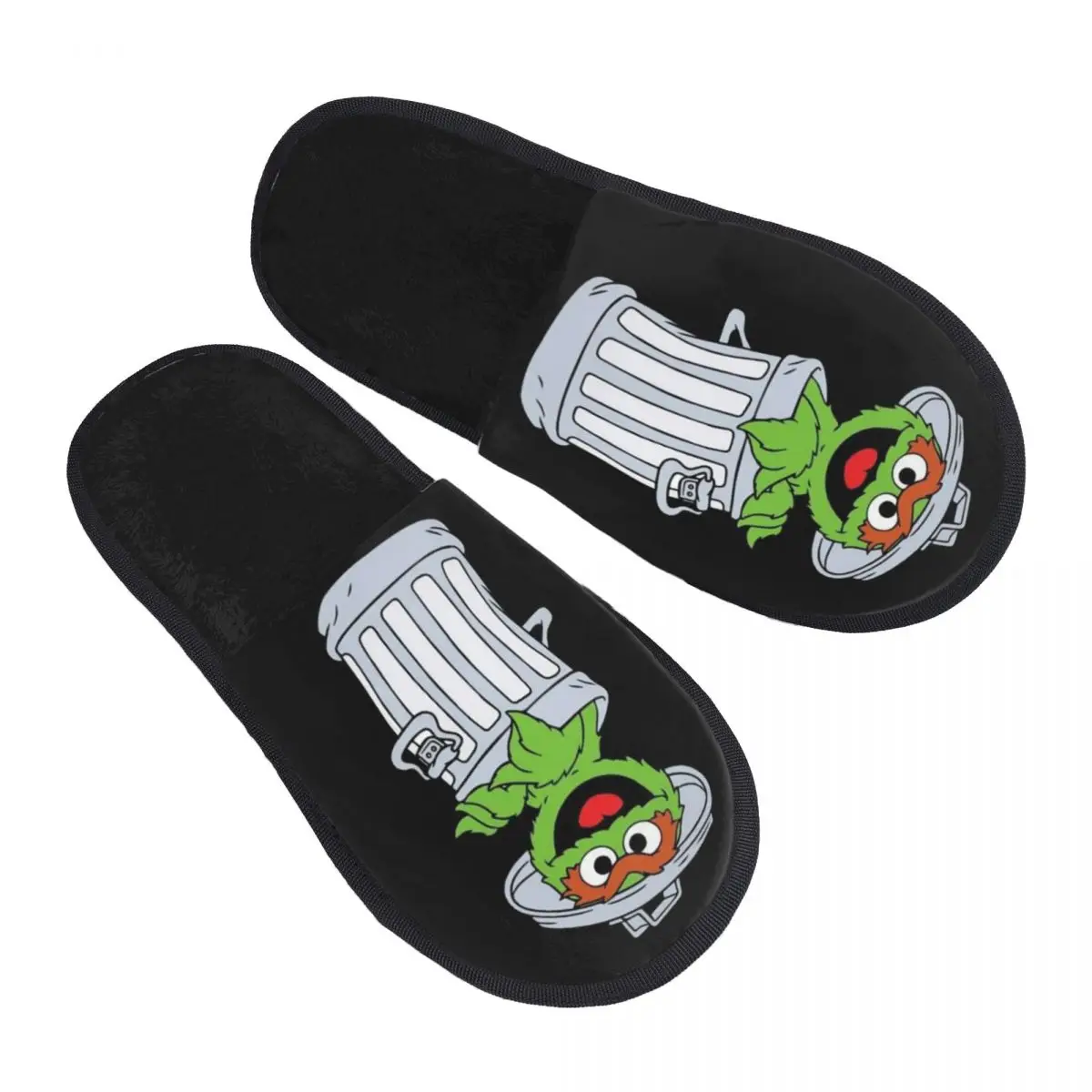 

Индивидуальные телевизионные тапочки Cookie Monster для женщин, гостевые тапочки для отелей и дома