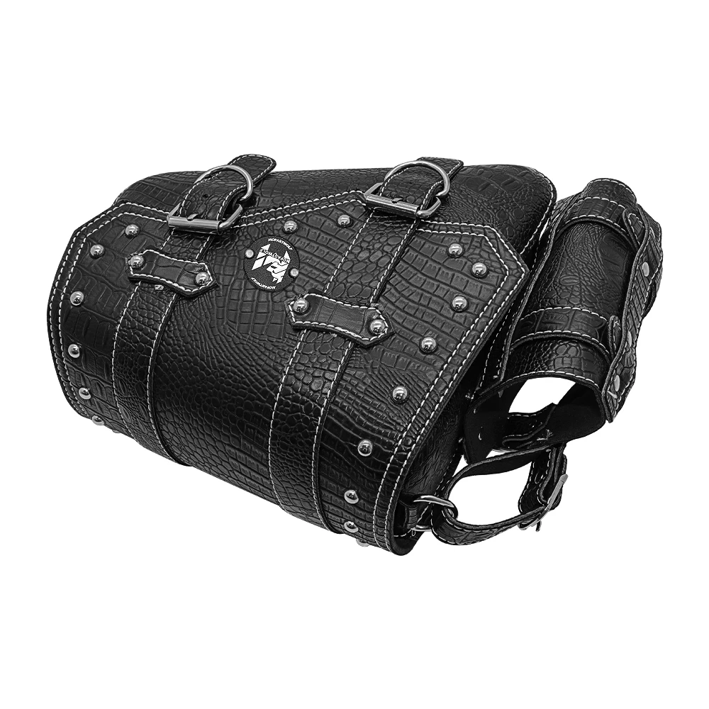 Motorcycle side bag rocker arm bag shelf tail bag retro modification multi-point horizontal and vertical adjustable triangular