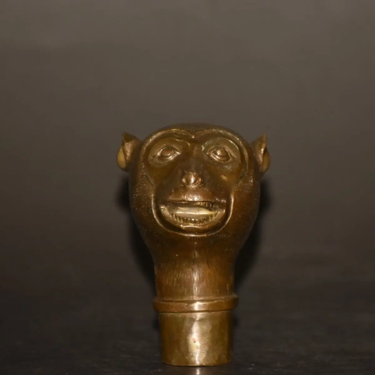Animal monkey Head Walking Stick Head handle Statue