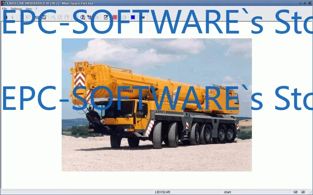 

EPC-SOFTWARE Liebherr Lidos LWE OFFLINE WEBSERVICE — мобильные краны 2022г.