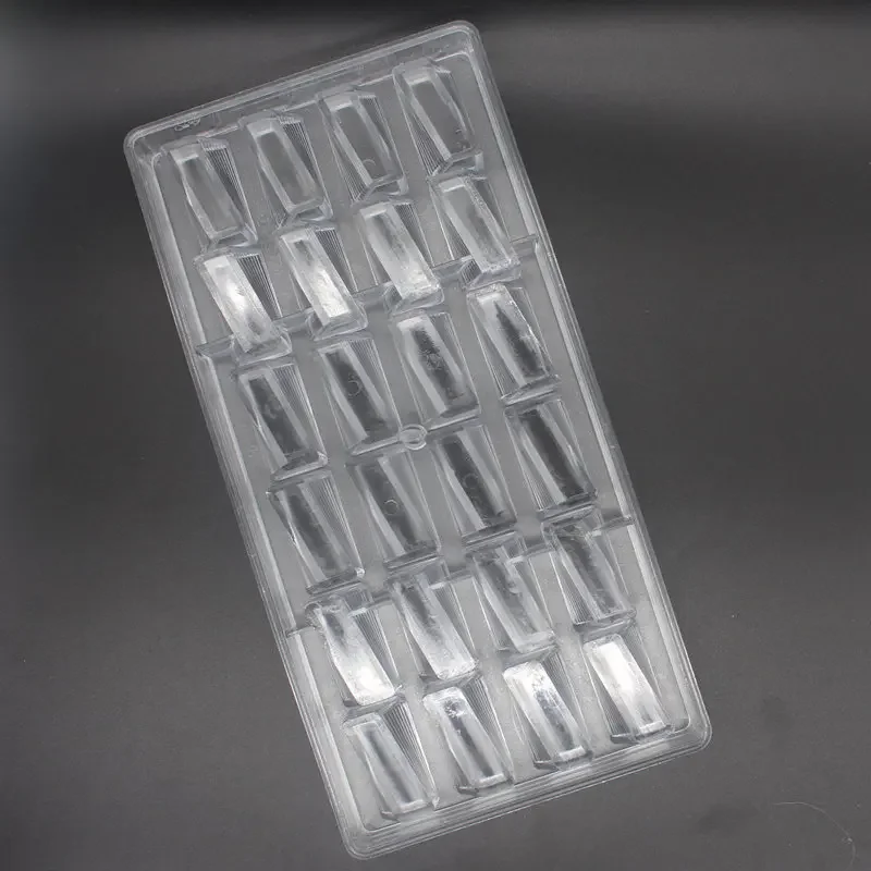 24 Cups 3D Chocolate Mold Polycarbonate Candy Mould Hard Injection PC Chocolate Mold