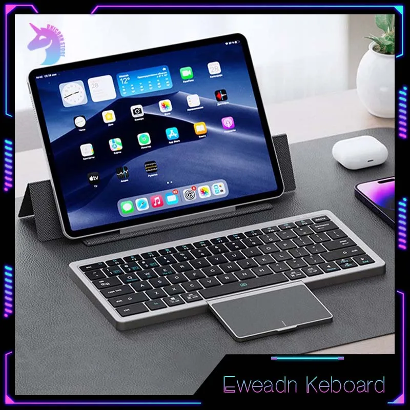 

Ewden Bluetooth Keyboard Magnetic Portable Keyboards Tablet Air5/6 Iapd Universal Silent Lightweight External Computer Office