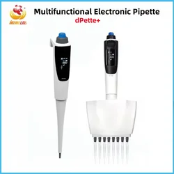 Ikeme dpette neue elektrische Pipette 0, 5-1000ul Pipette einstellbare 8-Kanal-elektronische Pipette digitale Labor mikro pipette