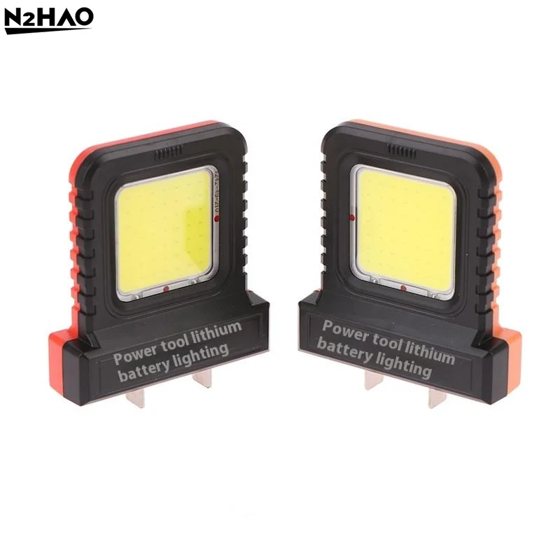Lithium-Ion Battery Work Light Battery Lighting LED Work Lamp Portable Power Tool Lighting Accessories Long-Lasting Strong Light
