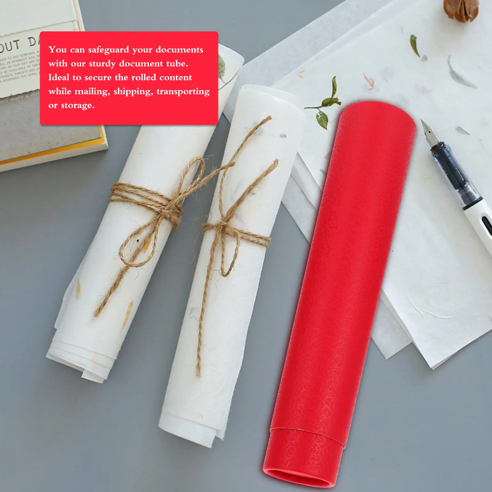 

Telescopic Poster Tube Heavy Duty Waterproof Document Storage Tube for Artwork Blueprints Maps Drawings Drafts Sun Resistant
