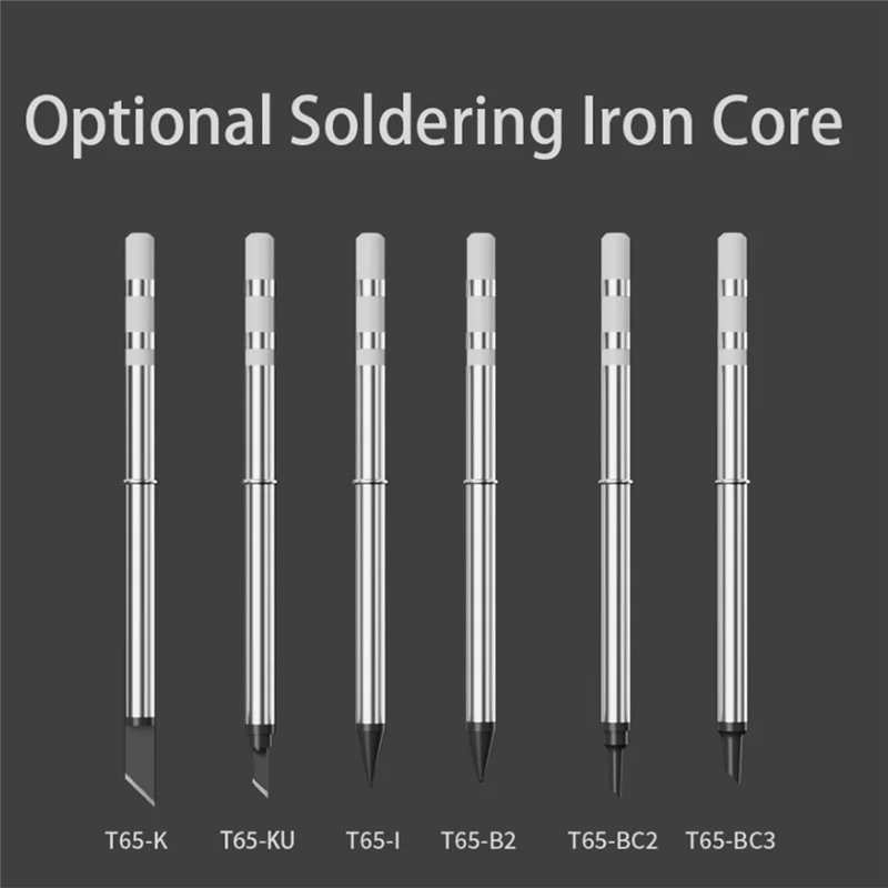 

T65-SP Smart Electric Soldering Iron PD+DC 90W Power Rapid Heating 150-450℃ Adjstable Temperature Voltage Welding Iron-LICG