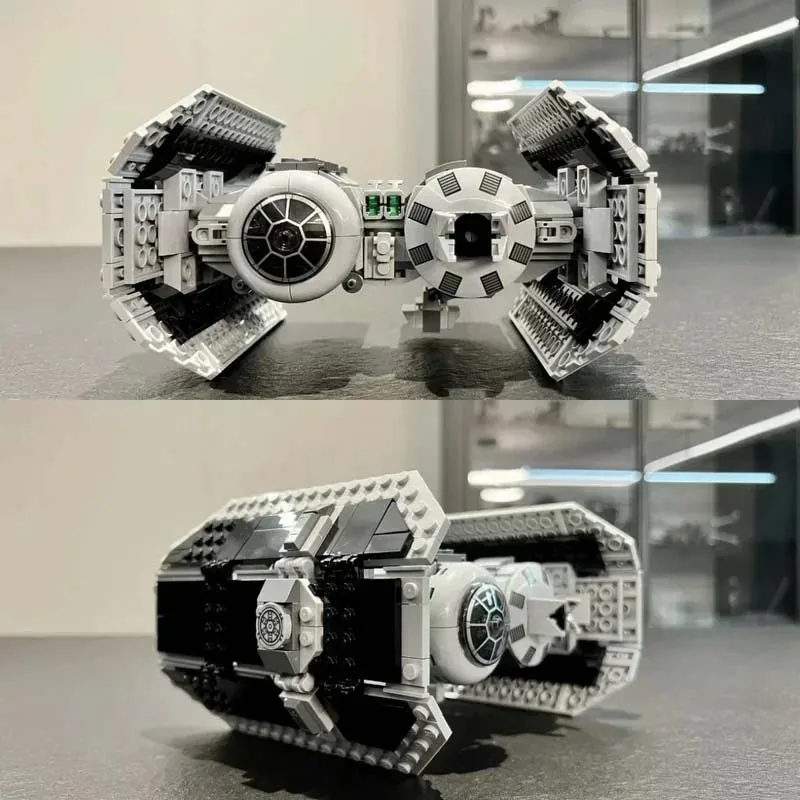 

625 PCS Small Spaceship TIE Bomber Model C0734 Building Block Bricks Toy Giving Birthday Compatible 75347 Christmas Gift Kids