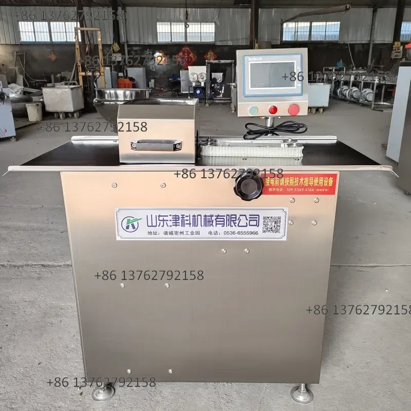 【2026】 Stainless Steel Automatic Sausage Twisting Tying Machine Electric Sausage Linking Equipment for Meat Shop Commercial