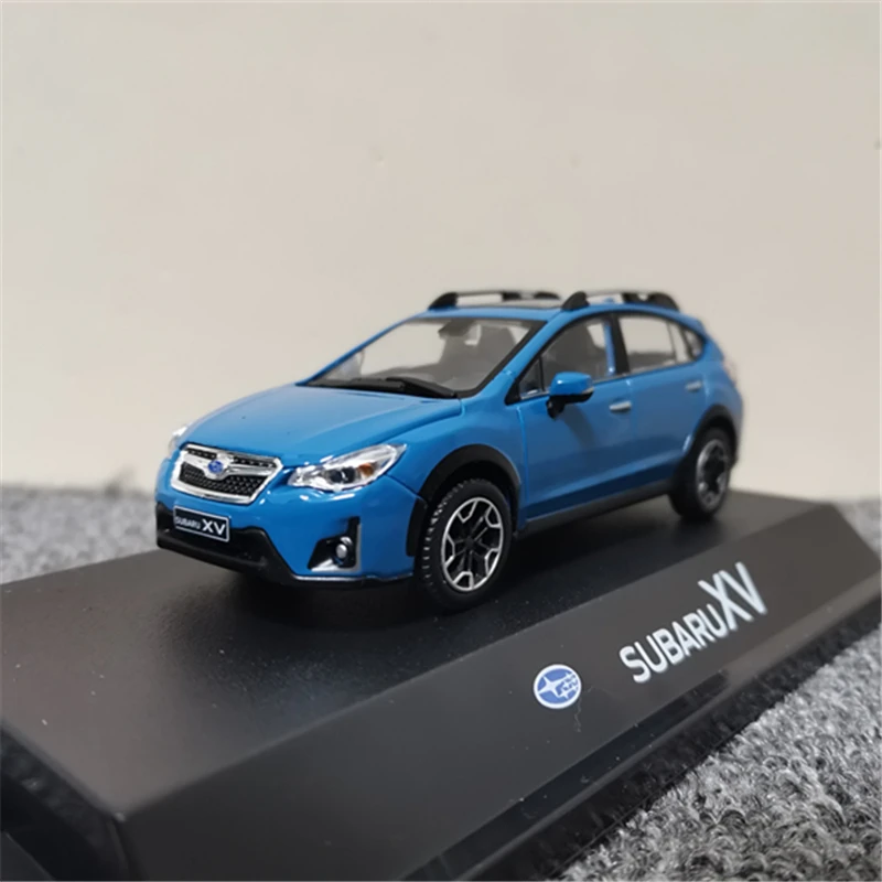 1/43 Forester XV Alloy Car Model Diecasts Metal Toy Mini Car Model Simulation Collection Kids Gifts Decoration With Base