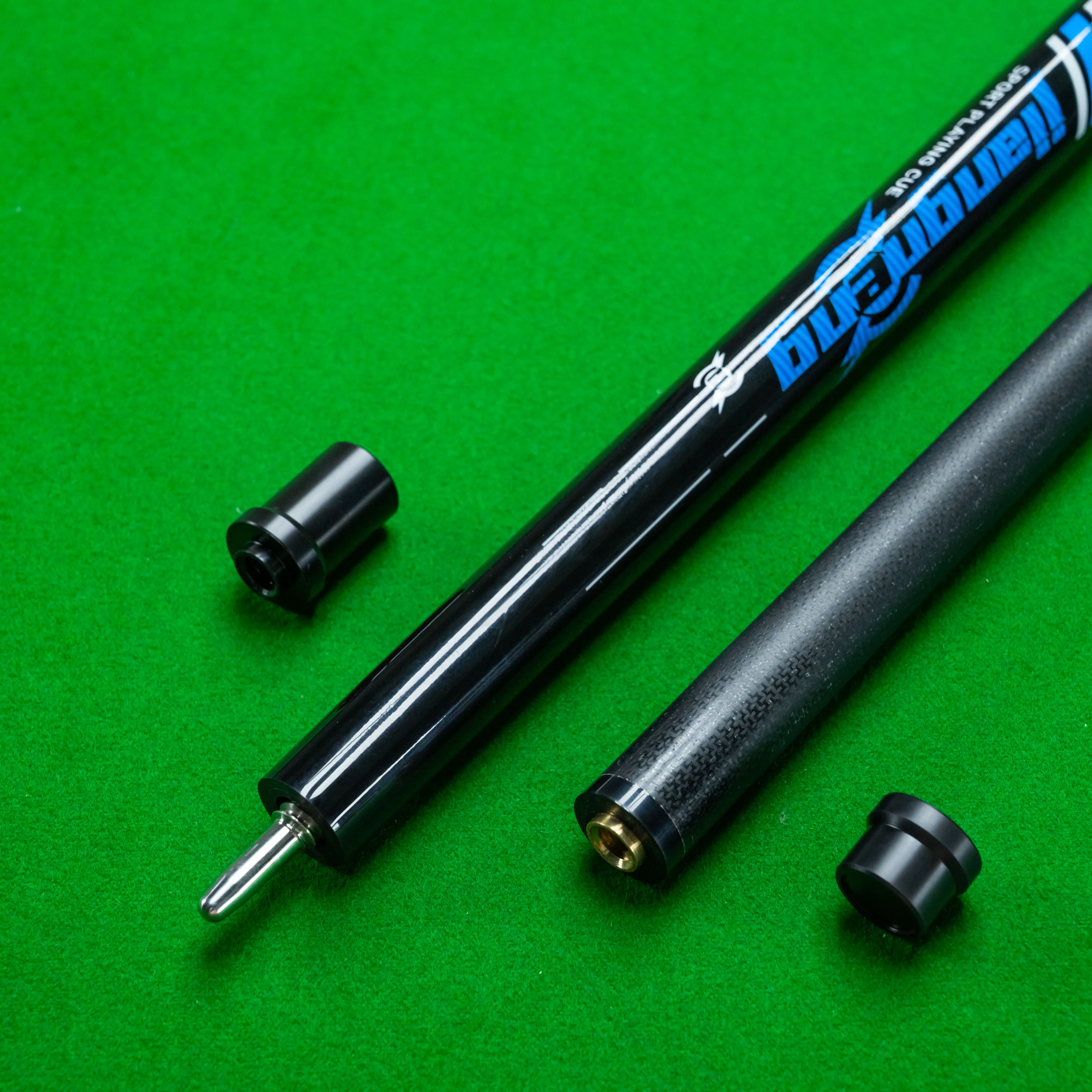 High-Performance Synthetic Fiber Pool Cue with 13mm Premium Tip, Durable and Elegant Design, Precision Striking, Comfortable Fee