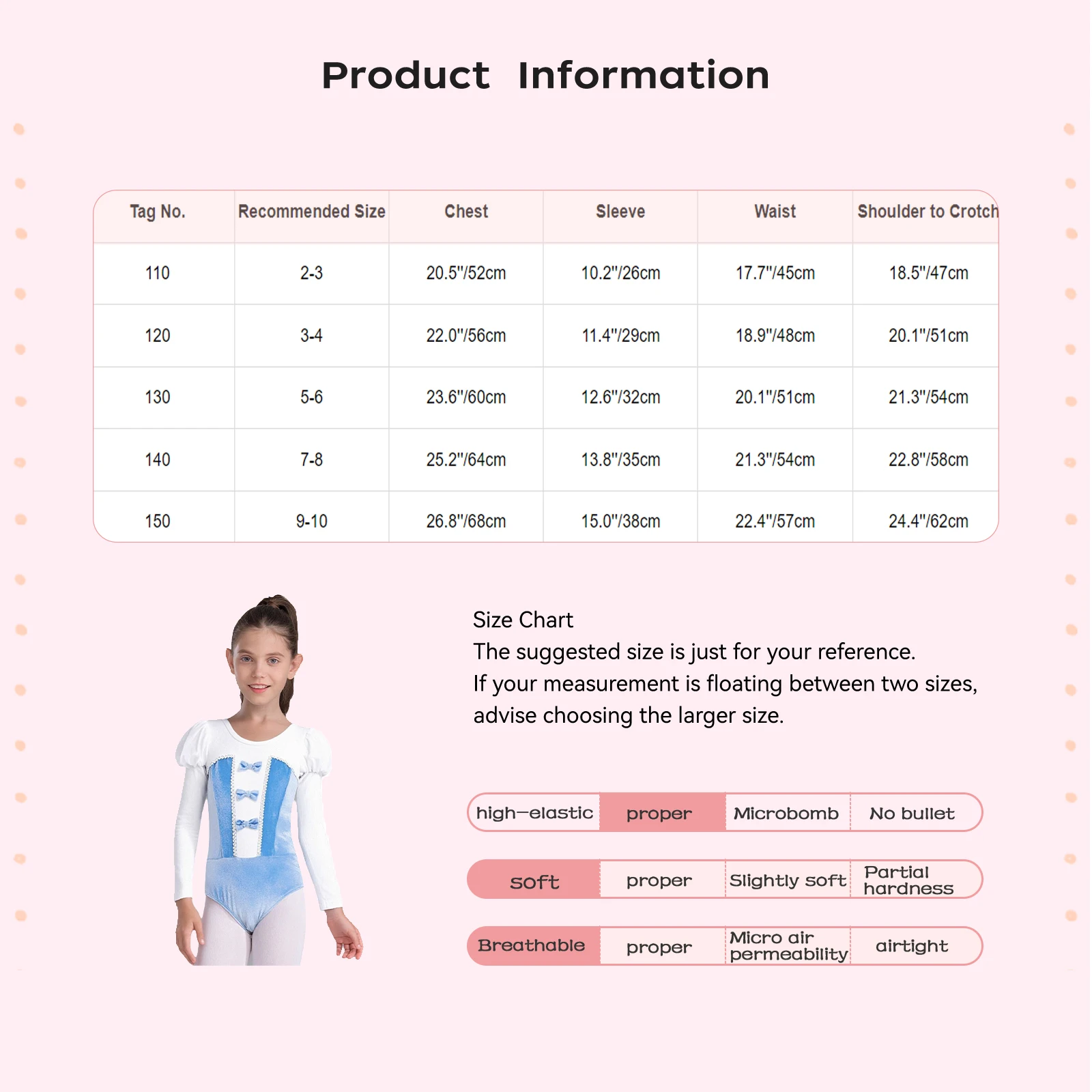 أطفال بنات Bowknot الباليه الرقص الجمباز يوتار نفخة طويلة الأكمام المخملية المرقعة ارتداءها راقصة الباليه ازياء Dancewear