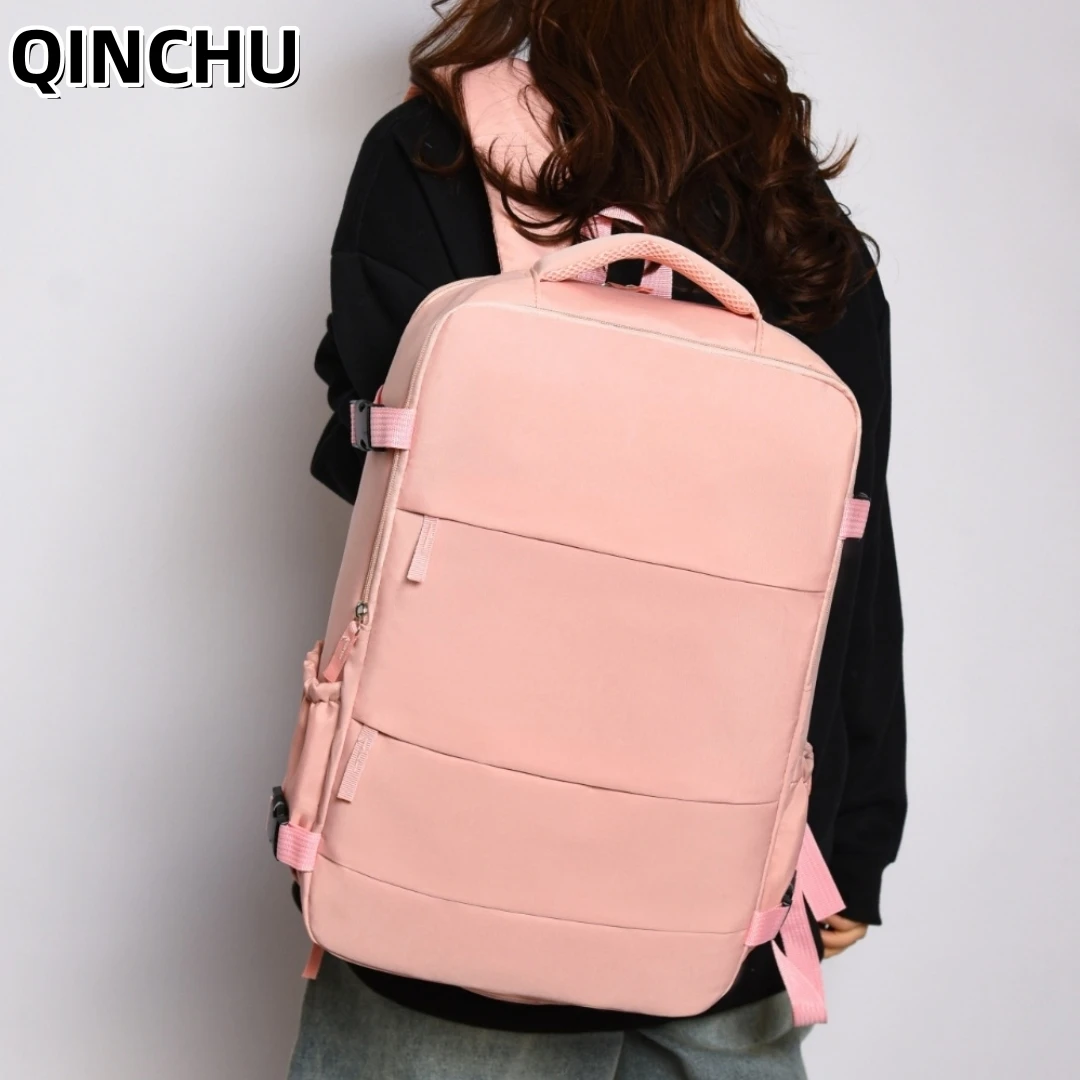 QINCHU Travel Backpack for Men and Women Large Capacity Business Bag Casual Business Backpacks Simple Backpack