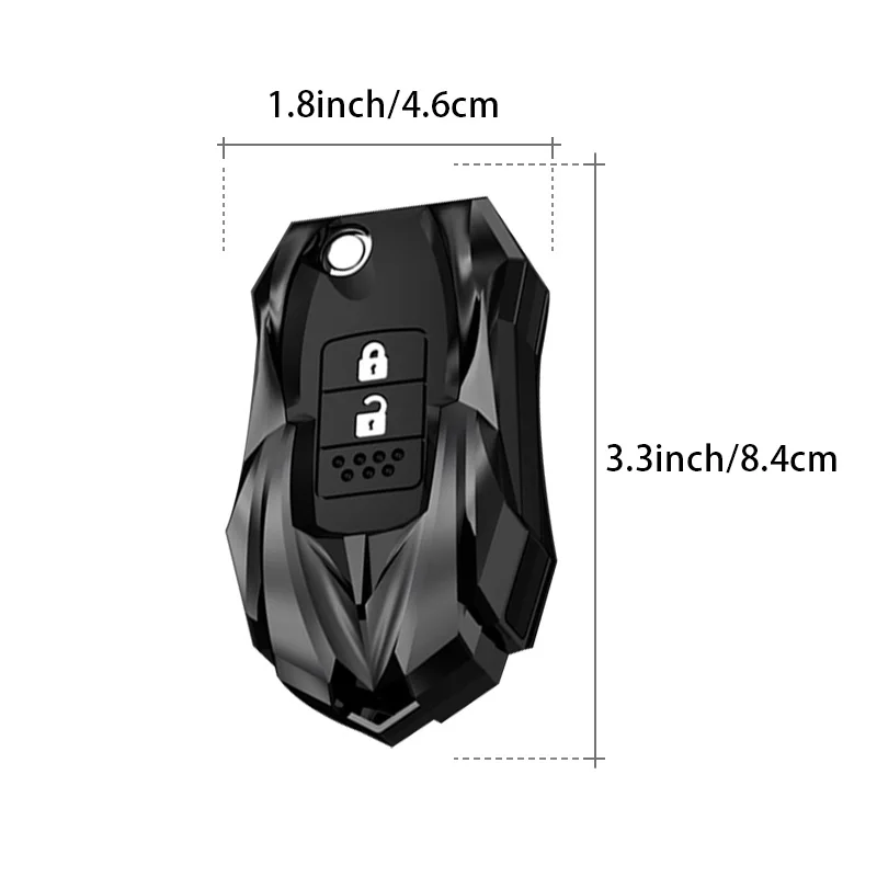 Fit for Honda car key bag cover buckle ring case Accord Civic CR-V HR-V HRV Crider Jade Odyssey City 