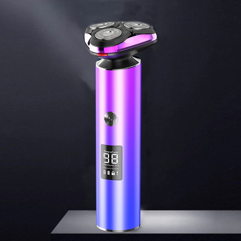 ماكينة حلاقة كهربائية جديدة للرجال ماكينة حلاقة كهربائية قوية لللحية ماكينة حلاقة نظيفة محمولة قابلة لإعادة الشحن مقاومة للماء ماكينة حلاقة للشعر #1