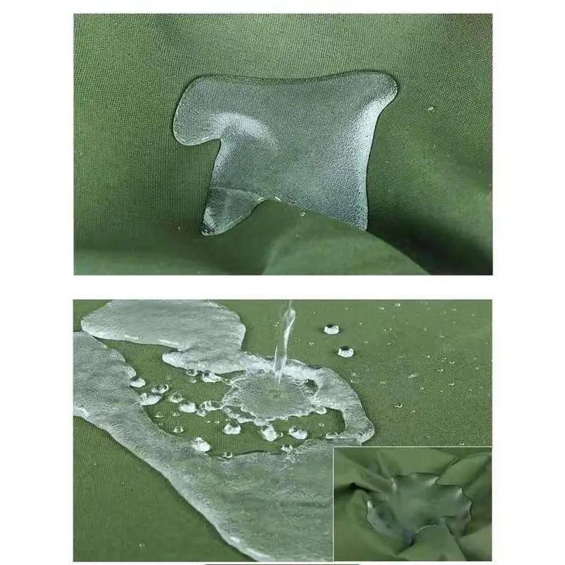 Heavy Duty Tarps Waterproof Camping Tarp Under Tent Thick Tarp Cover UV Resistance Rip & Tear Proof With Metal Grommets