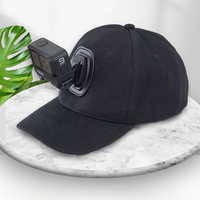 Adjustable Canvas Sun Hat Cap for Gopro Hero 8 7 5 SJCAM SJ7000 SJ6000 M20 Eken H9 H9R H8 Pro Yi 4K SOOCOO Sport Action Camera