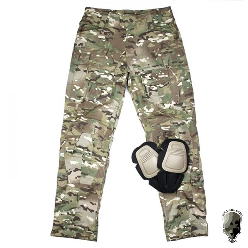 TMC G3 COMBAT PANT with Knee Pads Tactical TrainingPants Camo Pants Hunting  Mens Duty Cargo Trousers Shooting