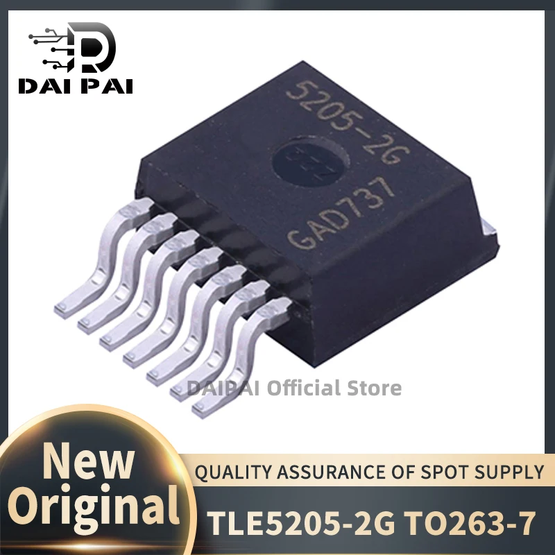 (5piece)100% New original TLE5205-2G 5205-2G TLE5205-2 TLE52052G 5-A H-bridge For Dc-motor Applications
