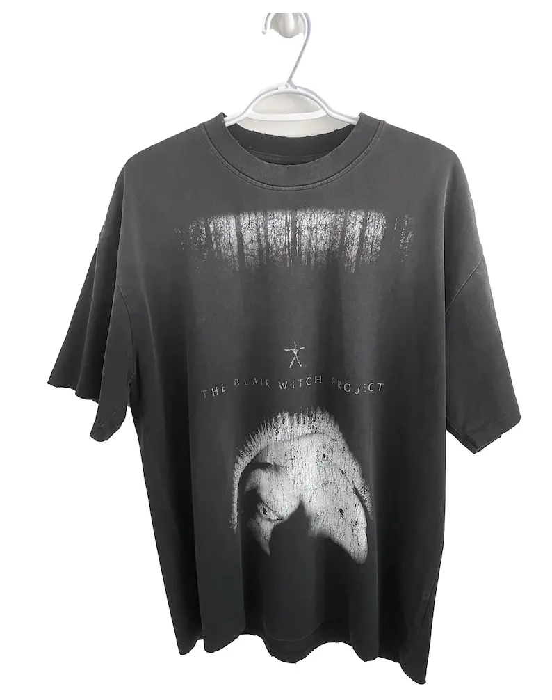 The Blair Witch Project Casual T-Shirt Cotton Graphic Oversized Unisex T-shirt Streetwear Trendy Cotton Y2k Short Sleeves soft
