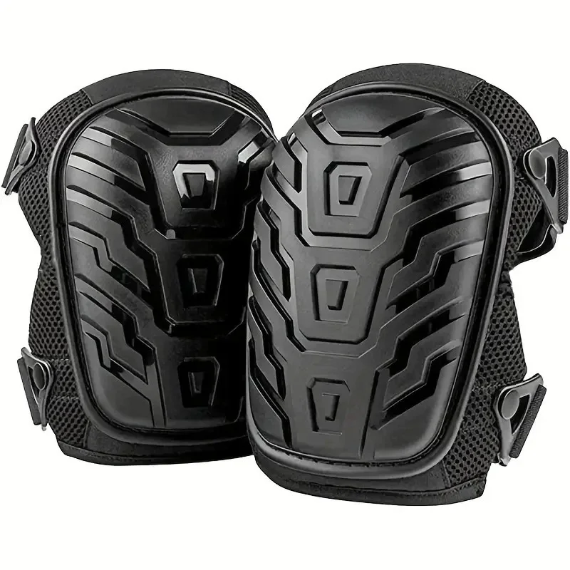 1 Pair of Durable Industrial Grade Knee Protectors for Kneeling Work, Outdoor Forest Wear-resistant and Shock-absorbing