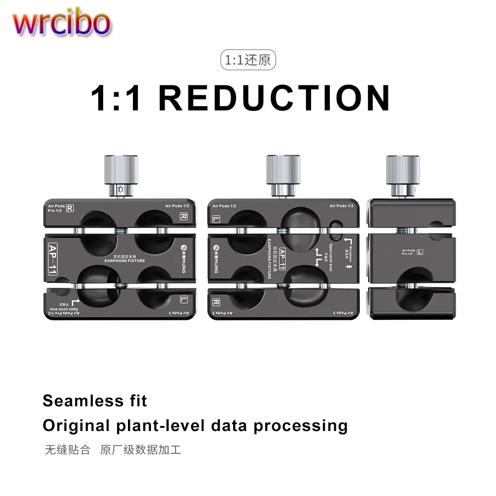 MIJING AP-11 سماعة تحديد تركيبات ل AirPods Pro 1/2/3 استبدال البطارية غطاء إزالة الحد من الضوضاء ميكروفون إصلاح