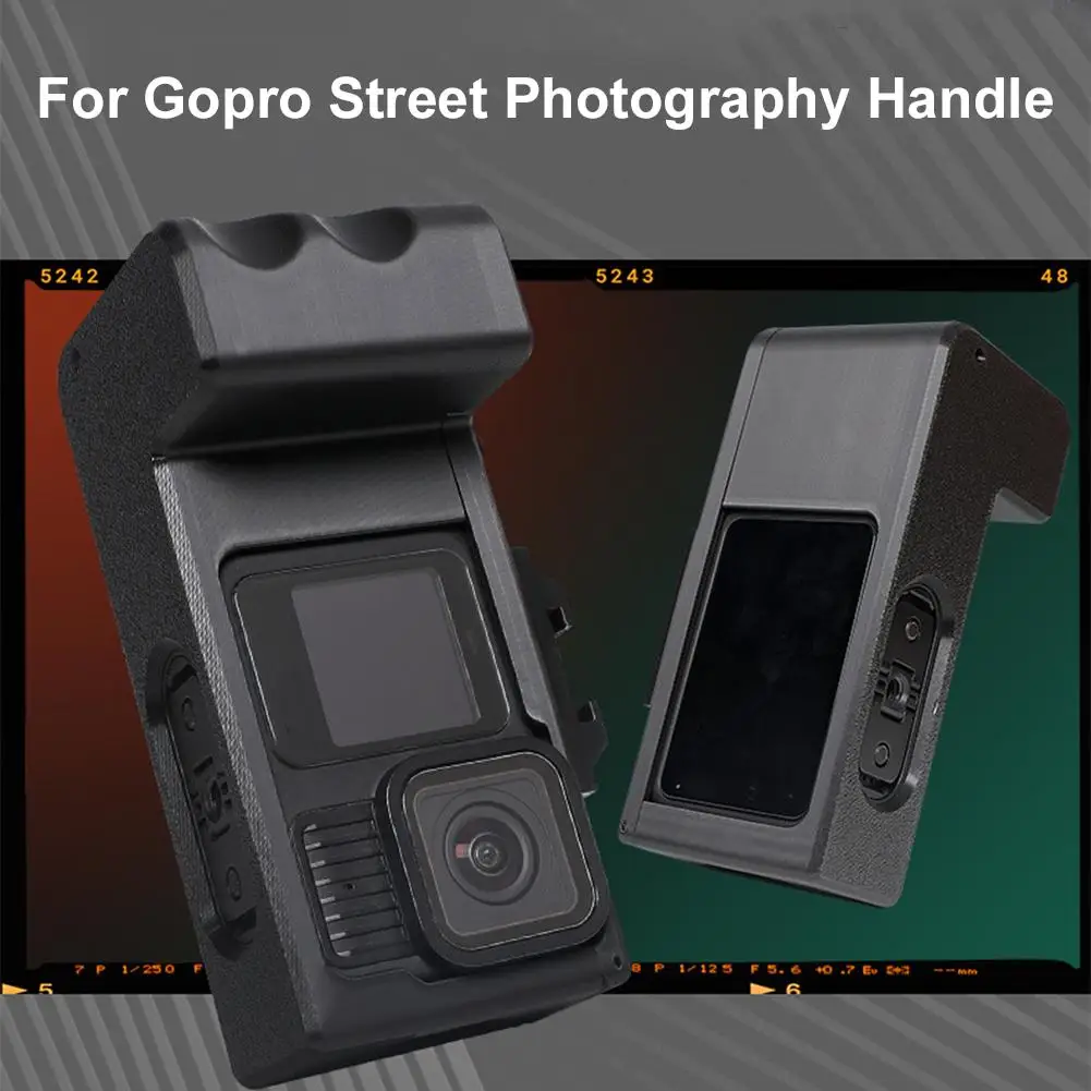 

3D printing StreetGrip Vlog Holder Combo Camera Grip Holder For GoPro 9/10/11/12/13 Camera Grip Camera Accessories K2I3