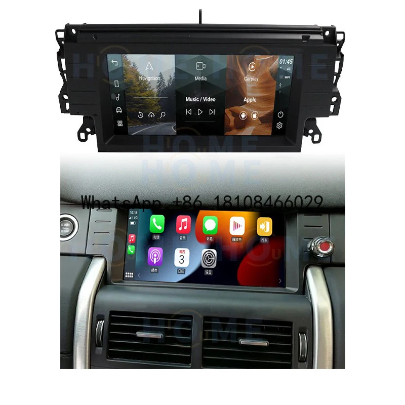

Snapdragon 128G NEW Android 13 11.5" Car GPS Navigation for Land Rover Discovery 2015-2019 Multimedia Player AndroidAuto Carplay