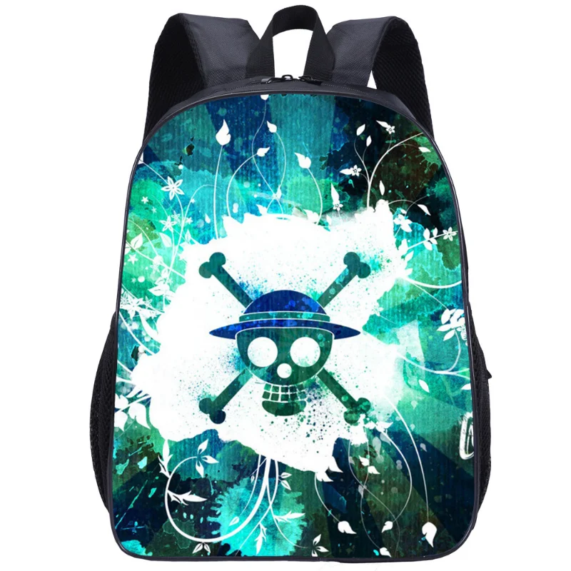 One Piece New Cartoon Student Schoolbag Large Capacity Casual and Lightweight Shoulder Pad Waterproof Stain Resistant Backpack